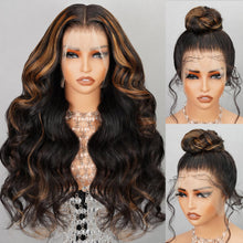 Load image into Gallery viewer, Arabella Ombre 360 Lace Front Wig Human Hair 210% Density