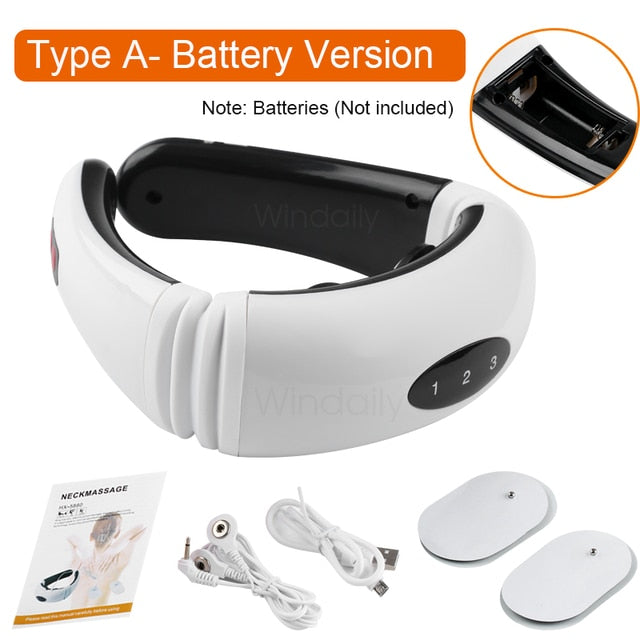Electric Pulse Back and Neck Massager