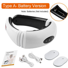 Load image into Gallery viewer, Electric Pulse Back and Neck Massager