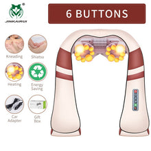 Load image into Gallery viewer, U Shape Electrical Shoulder Massager