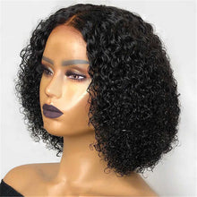 Load image into Gallery viewer, BOB Curly Human Hair Wig