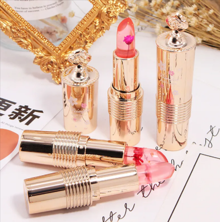 Color-Changing Flower Lipstick