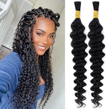 Load image into Gallery viewer, Loose Deep 50g Natural Black Braiding Hair