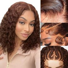 Load image into Gallery viewer, Chocolate Cascade Curly Lace Wig 16Inch