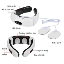 Load image into Gallery viewer, Electric Pulse Back and Neck Massager