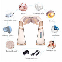 Load image into Gallery viewer, U Shape Electrical Shoulder Massager