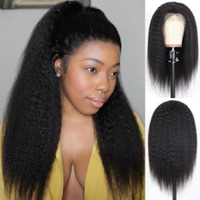 Load image into Gallery viewer, Luscious Kinky Straight Lace Wig 18 Inch
