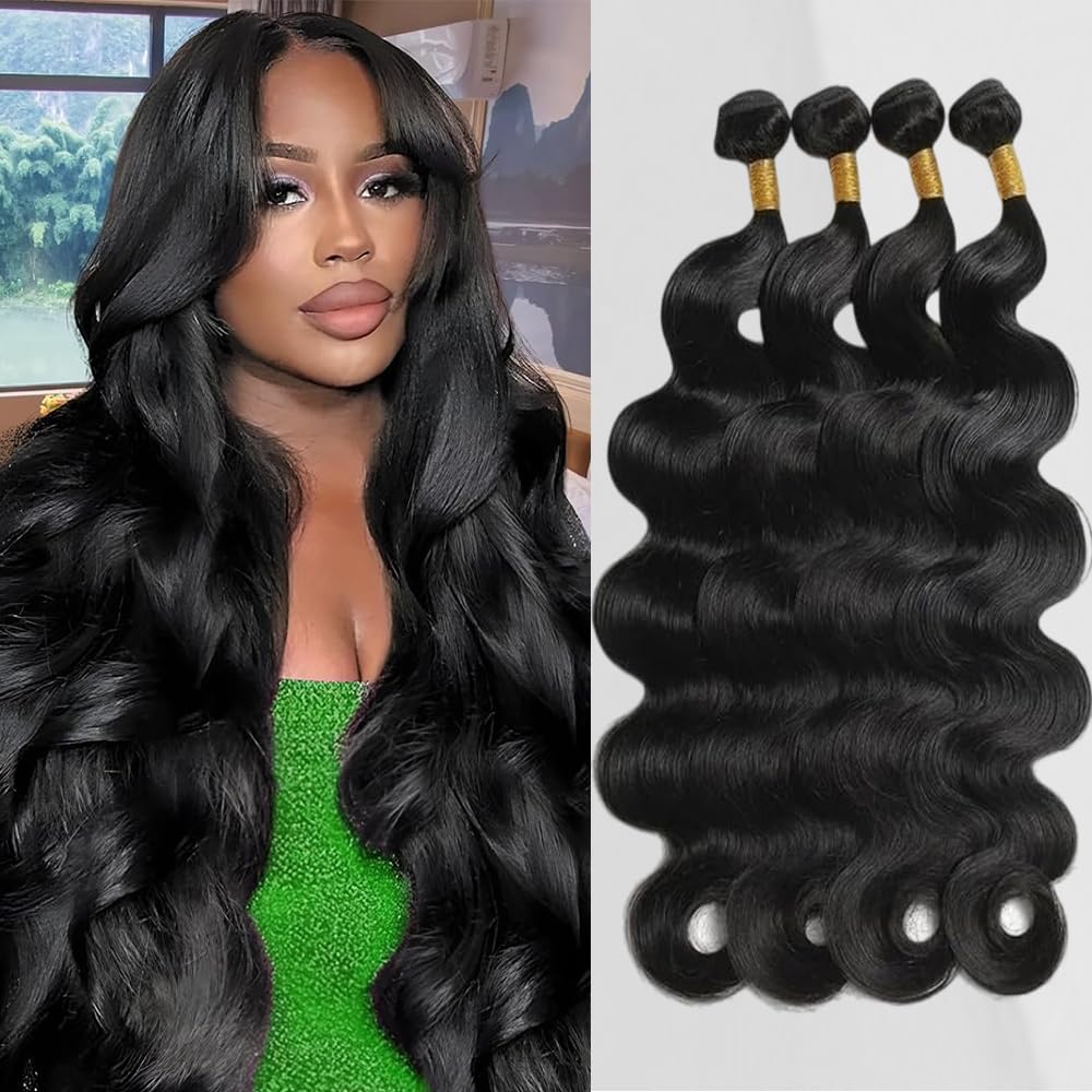 12A Brazilian Wavy Hair Bundles - 100% Real Human Hair