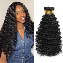 Load image into Gallery viewer, Aikebi Virgin Brazilian Deep Wave Bundles