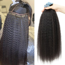 Load image into Gallery viewer, Kinky Straight Tape-In Hair Extensions by Isheeny - 12 Inch