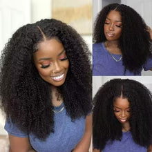 Load image into Gallery viewer, 20Inch Kinky Curly V-Part Wig