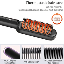Load image into Gallery viewer, 2-in-1 Ionic Styling Comb