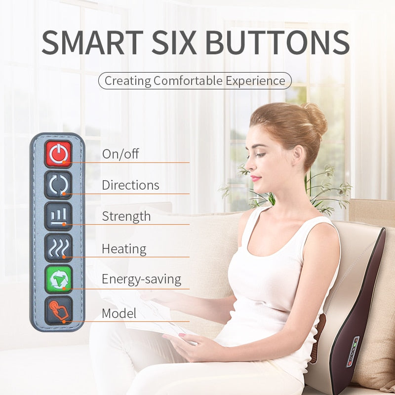 Comfortable Pain Relief & Massage Pillow