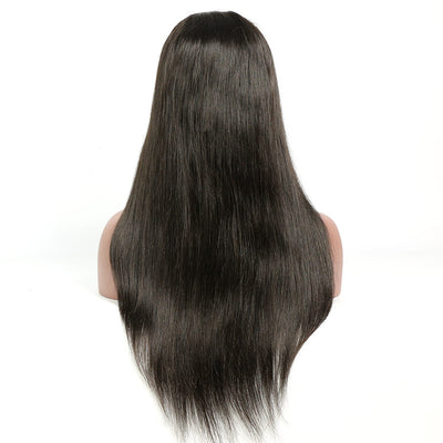 Brazilian Straight Human Hair U Part Wig