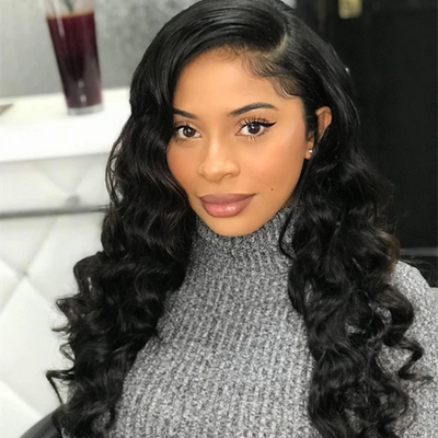 loose deep wave wet and wavy bundles with closure - H2O Beauty World