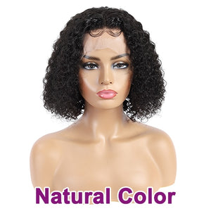 Brazilian Kinky Curly Lace Front Wig - H2O Beauty World