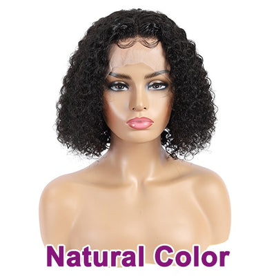 Brazilian Kinky Curly Lace Front Wig - H2O Beauty World