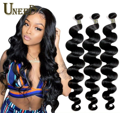 Uneed Brazilian Body Wave Bundles - H2O Beauty World