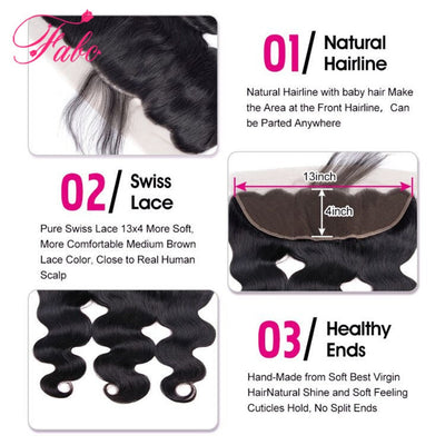 Brazilian Body Wave Pre Plucked Bundles With Frontal - H2O Beauty World