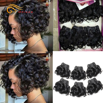 Brazilian Curly Human Hair Bundles - H2O Beauty World
