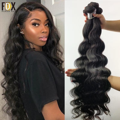 Brazilian Remy Hair Body Wave Weave Bundles - H2O Beauty World