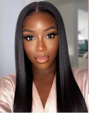 Straight Lace Front Malaysian Human Hair Wig - H2O Beauty World