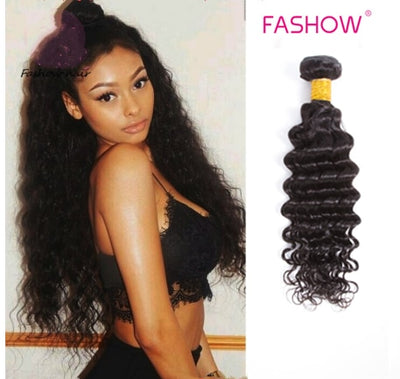 Brazilian Deep Wave Curly Hair Bundles - H2O Beauty World