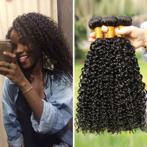 Brazilian Kinky Curly Bundles - H2O Beauty World