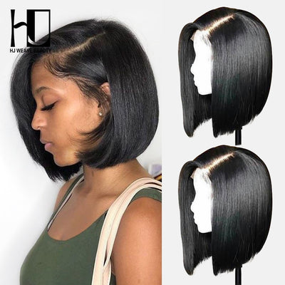 Transparent Glueless Lace Front Bob With Baby Hair - H2O Beauty World