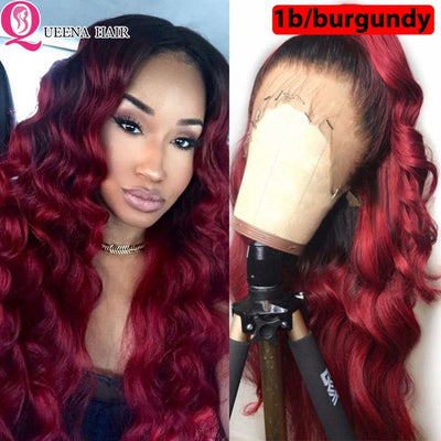 Brazilian Ombre Lace Front Body Wave Hair Weave - H2O Beauty World