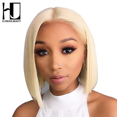 Blonde Brazilian Transparent Lace Wigs Human Hair - H2O Beauty World