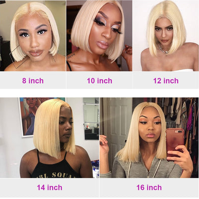 Blonde Brazilian Transparent Lace Wigs Human Hair - H2O Beauty World