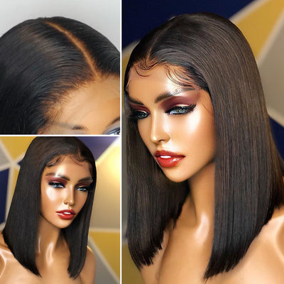 Glueless Straight Lace Front Wig with Baby Hair - H2O Beauty World