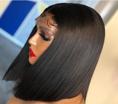 Glueless Straight Lace Front Wig with Baby Hair - H2O Beauty World