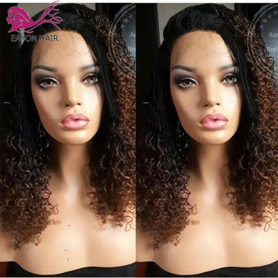 5x5 Scalp Cap  Ombre Silk Base Lace Front Human Hair Wig - H2O Beauty World