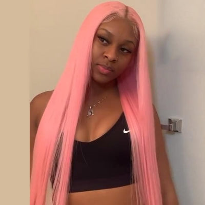 Choose Your Color 20inch Transparent Lace Front Human Hair Wig - H2O Beauty World