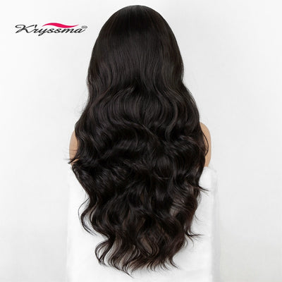 Long Body Wave Synthetic Headband Wig